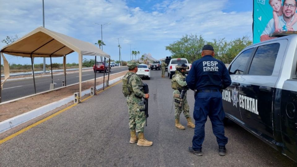 Mantienen operativo de seguridad en el estado.