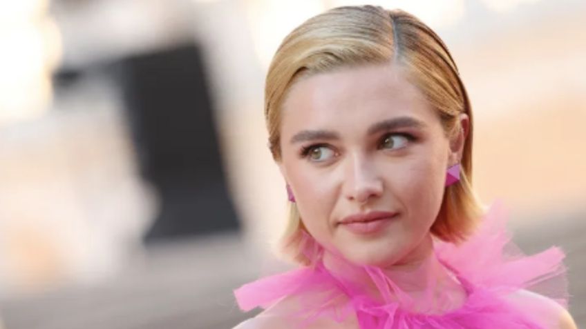 La actriz Florence Pugh responde ante las críticas por usar un vestido transparente en Roma