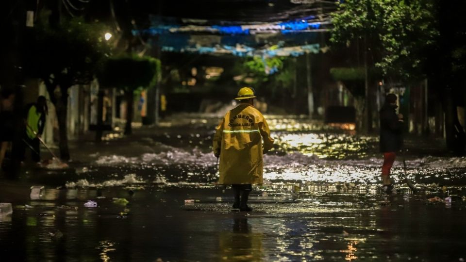 La tormenta afecto varias viviendas.