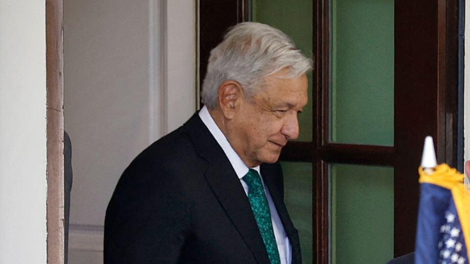 AMLO en su visita a Joe Biden en EU,