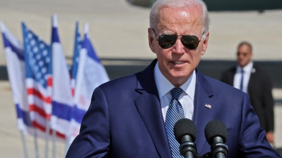 Joe Biden arrancó una gira de tres días por Medio Oriente: visitará Israel, Cisjordania y Arabia Saudita.