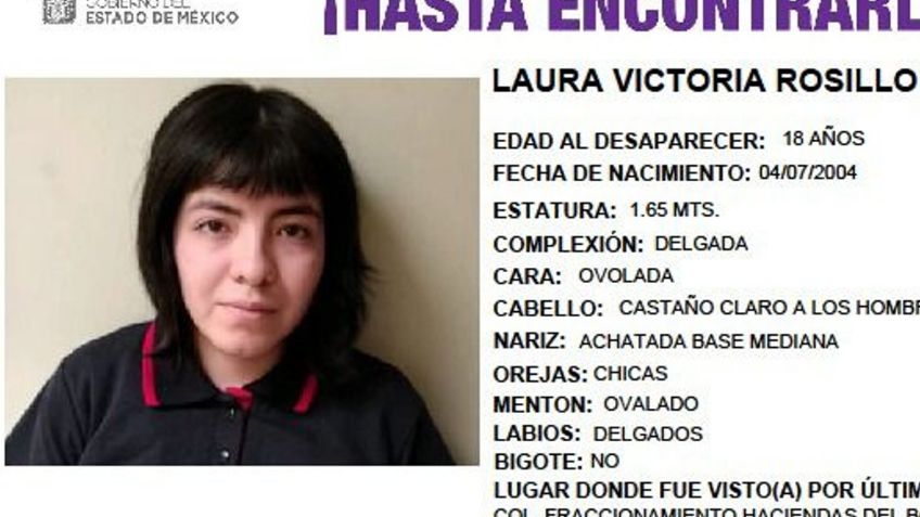 Buscan a Laura Victoria, fue vista por última vez en Tecámac