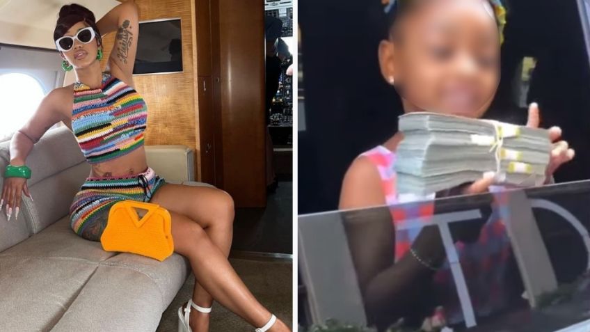 Cardi B y Offset regalan 50 mil dólares a su hija para celebrar su cumpleaños cuatro