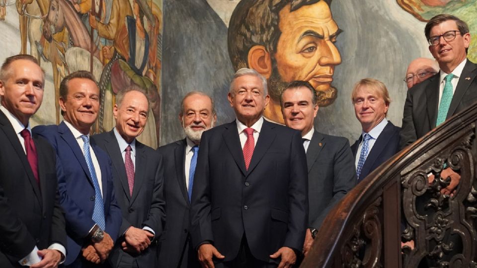 AMLO se reunió con empresarios de México y Estados Unidos