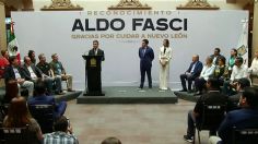 Realizan homenaje a Aldo Fasci; deja Seguridad de Nuevo León por problemas médicos