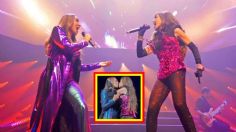 Gloria Trevi besa en la boca a Mónica Naranjo; "me da miedo que me guste" | VIDEO