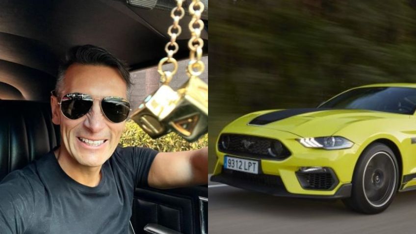 Sergio Sepúlveda presume su costoso Mustang; así es el auto del conductor de VLA