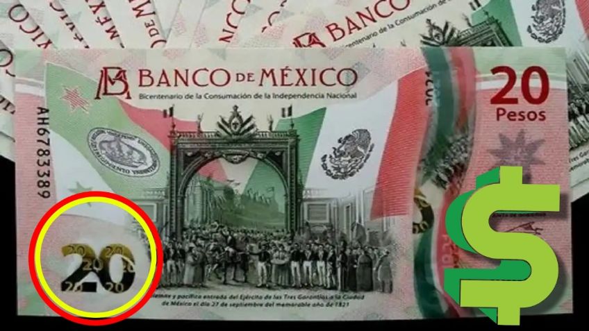 Dan más de 666 MIL pesos al dueño de este particular billete de 20 pesos |FOTO