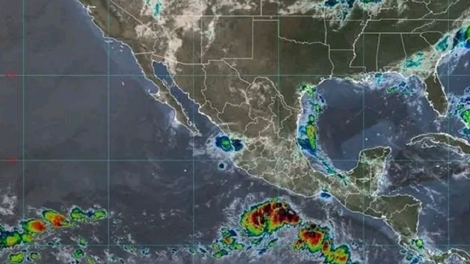 A las 10:00 de la mañana se formó la Depresión Tropical Seis-E