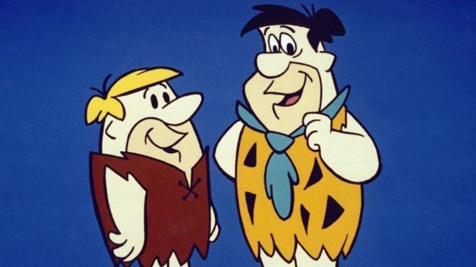 'Los picapiedra', serie animada creada por William Hanna y Joseph Barbera. FOTO: Especial