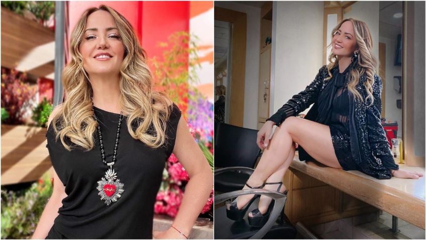 Andrea Legarreta da clases de moda y asegura que el mejor amigo de una mujer es un vestido negro