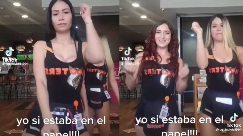 Meseras de Hooters bailan desde la cocina y roban toda la atención en TikTok | VIDEO