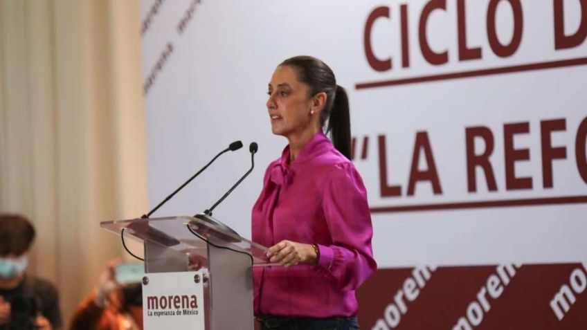 Votará mañana Claudia Sheinbaum para la elección de consejeros de Morena