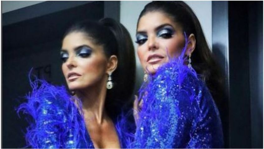 Ana Bárbara luce bellísima con vestido en azul rey en La Academia 20 años  | FOTO