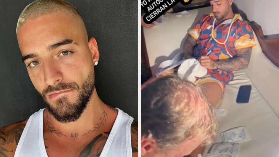 Maluma sufre accidente en Ibiza y se lesiona el pie