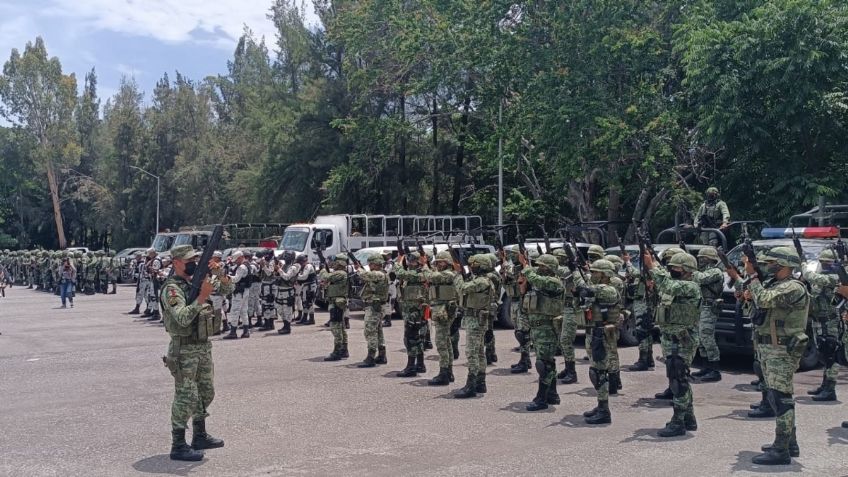 Refuerzan seguridad en Chilpancingo: llegan 412 agentes del Ejército y de la Guardia Nacional