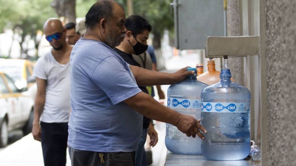 Monterrey presenta una grave situación de faltad de agua.