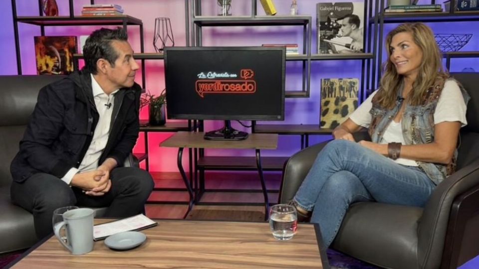 Montserrat Oliver reveló diversos aspectos de su vida privada durante la entrevista que tuvo con Yordi Rosado.