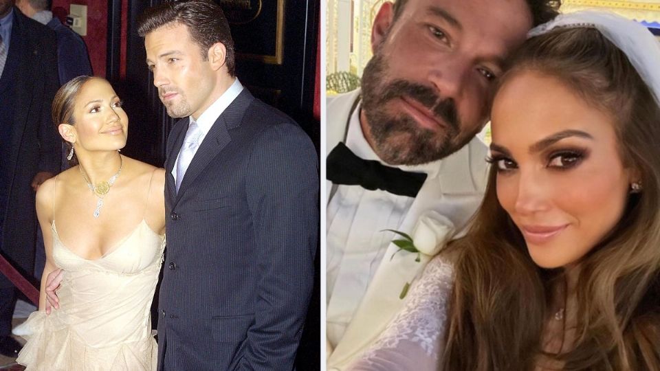 Los vestidos de novia de Jennifer López en cada una de sus bodas