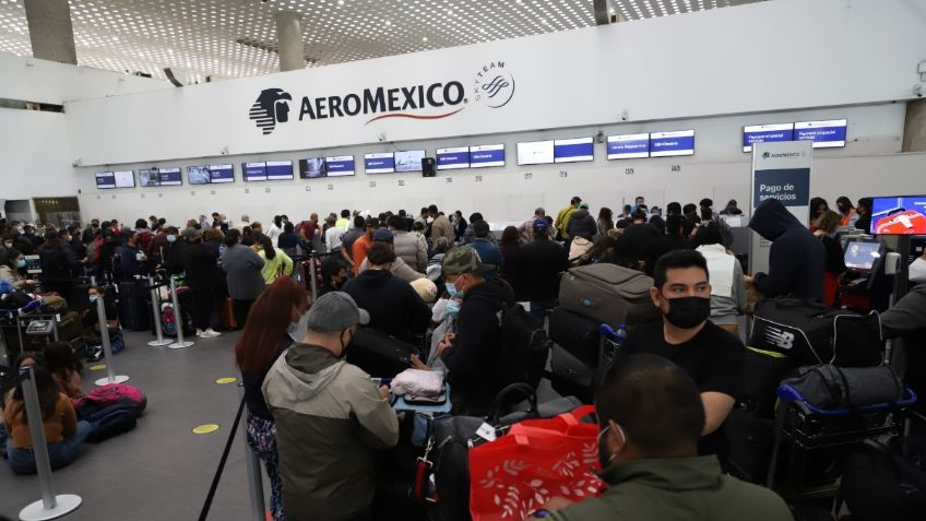 Aeroméxico aumenta 54.2% ganancias en segundo trimestre de 2022