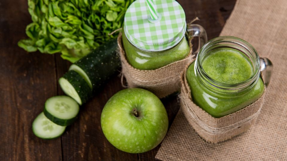 Este es el jugo verde más delicioso y perfecto para cuidar la salud.