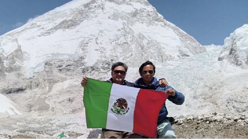 "México puede estar en la cima del Mundo": Luis Cházaro, tras superar el Everest