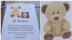 Niño de 2 años pierde a “Señor Osito”; sus papás reparten carteles con su foto en Toluca