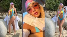 Manelik muestra bikini pastel ideal para vacacionar este verano | FOTOS