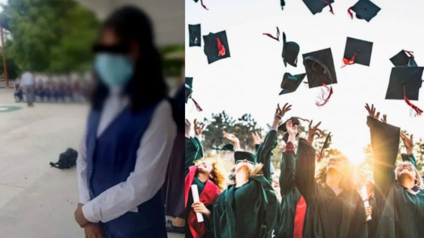 Por no tener dinero para su uniforme, escuela niega a alumna con promedio de 9.4 FOTO de graduación en Guerrero