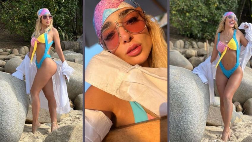 Manelik muestra bikini pastel ideal para vacacionar este verano | FOTOS