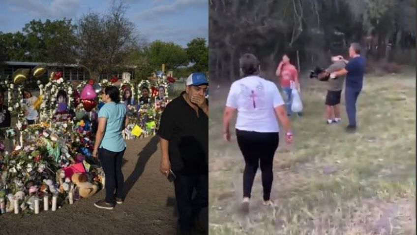 Madre del tirador de Uvalde se enfrenta con familiares de las víctimas: "no tienen derecho a juzgar a mi hijo" | VIDEO