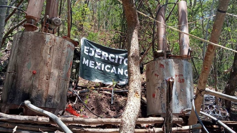 La Sedena sigue en el combate contra el narco.