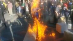 Encapuchadas protestan en el Zócalo; exigen liberación de mujeres detenidas en edificio de la CNDH | VIDEO