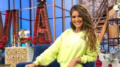 Vanessa Claudio da cátedra de estilo con crop top y maxifalda en tonos verdes | FOTOS