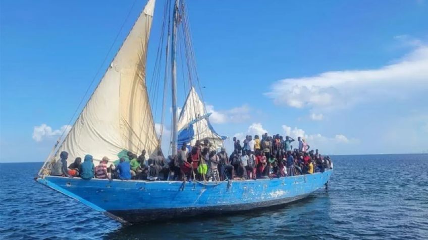 Velero con más de 150 migrantes es interceptado cerca de la costa de Florida