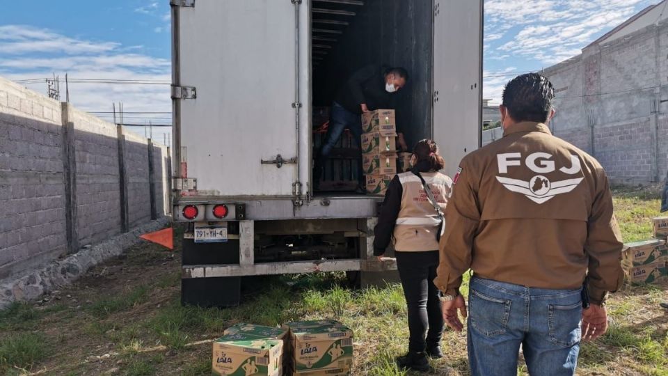 Lo asegurado fue puesto a disposición del agente del Ministerio Público