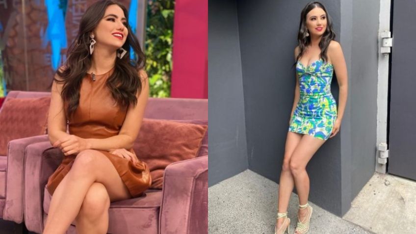 Olga Mariana de VLA Fin de Semana roba suspiros en entallada minifalda | FOTOS