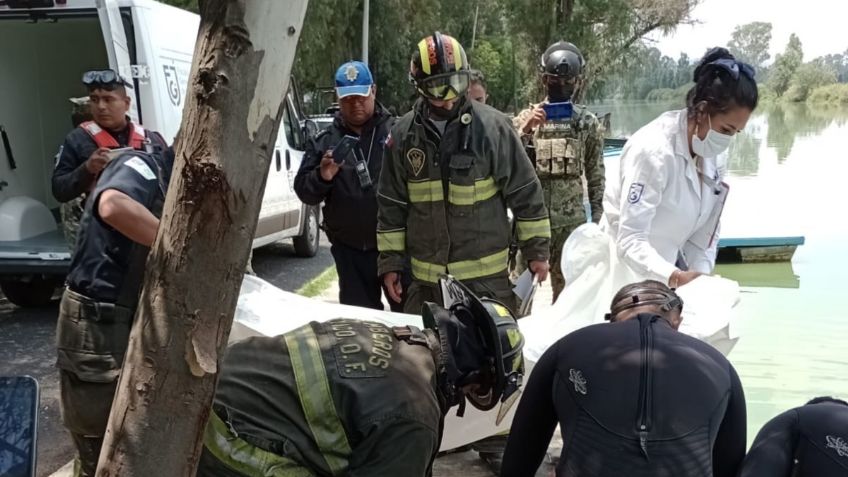 Localizan el cuerpo de un hombre en zona de canotaje de Xochimilco | VIDEO