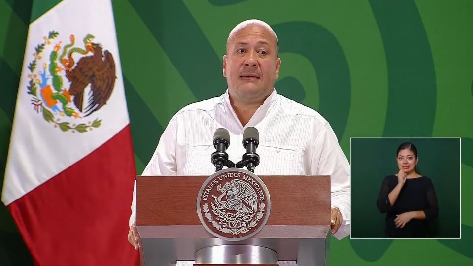 Enrique Alfaro en la Conferencia Mañanera en Puerto Vallarta