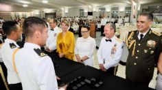 SEMAR realiza ceremonia de graduación de 147 Guardiamarinas de la Escuela Naval Militar