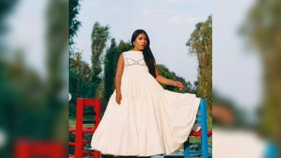 Yalitza conquistó instagran con hermosas fotografías