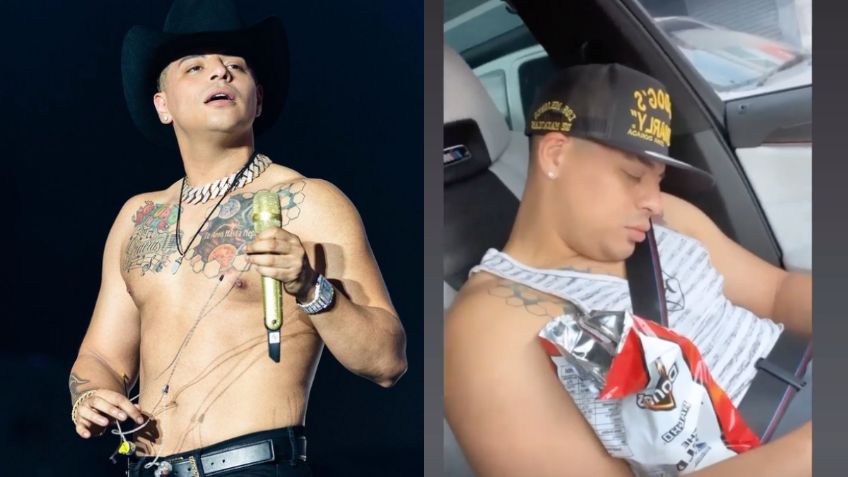 Eduin Caz: exhiben al vocalista de Grupo Firme borracho; FOTOS demuestran que recayó en el alcohol