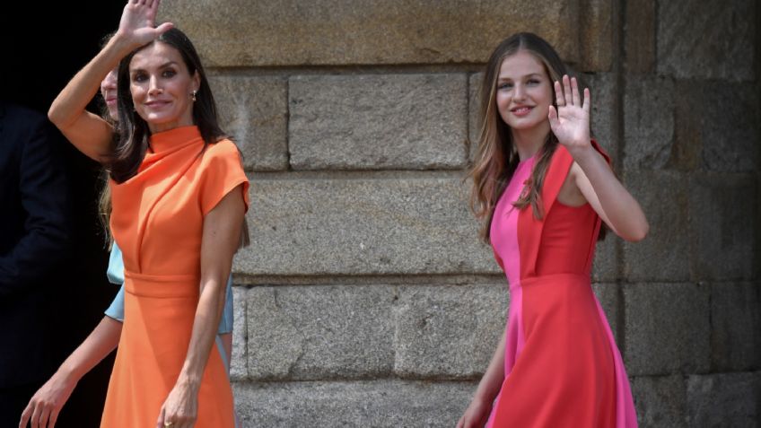 Vestidos midi, los básicos para lucir como la realeza; Letizia y Leonor dan la muestra