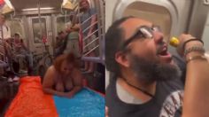 Mujeres organizan salvaje pool party en Metro de Nueva York: twerking, alcohol y piscinas inflables | VIDEO