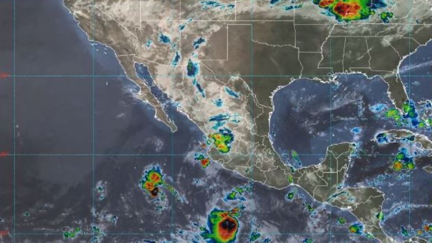 Tormenta Tropical Frank: Sigue su trayectoria EN VIVO; causará lluvias en el Pacífico