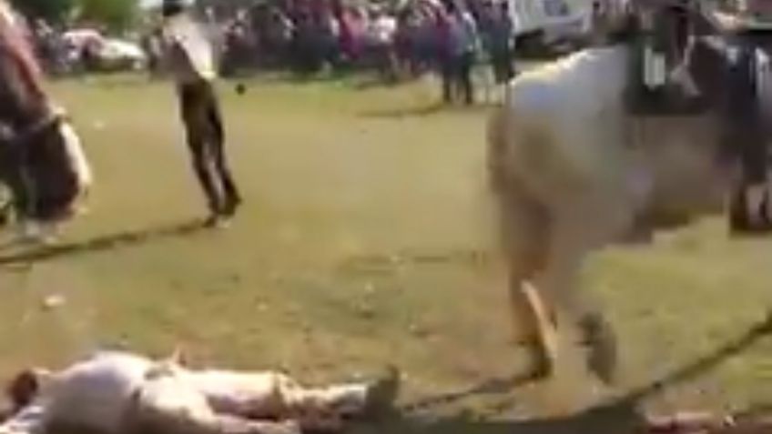 VIDEO: Gobernador de Tabasco atribuyó muerte de un jinete a festividades irregulares