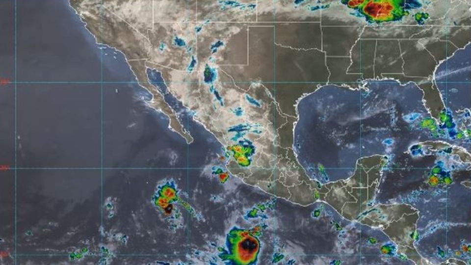 Esta mañana se formó la tormenta tropical 'Frank'.