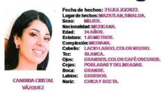 Locutora sinaloense que fingió su muerte en 2021 está desaparecida