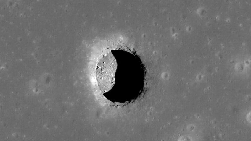 NASA: Los humanos podrían habitar pozos en la Luna debido a sus cómodas temperaturas