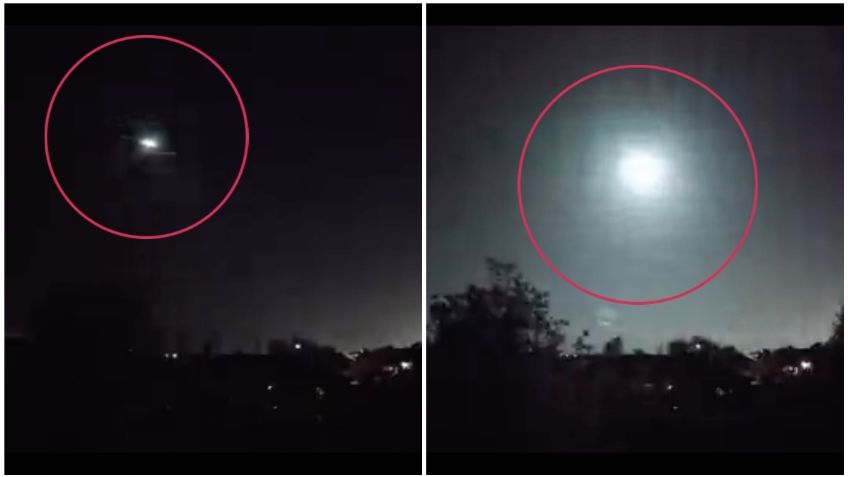 Video: Meteorito atraviesa el cielo de Texas como una enorme bola de fuego